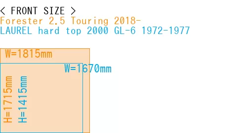 #Forester 2.5 Touring 2018- + LAUREL hard top 2000 GL-6 1972-1977